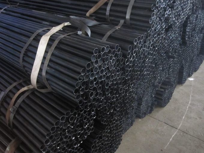 ERW schweißte Stahlrohr des Kohlenstoffstahl-Rohr-Rohr-A36 Q235 LSAW SSAW für Bau 0