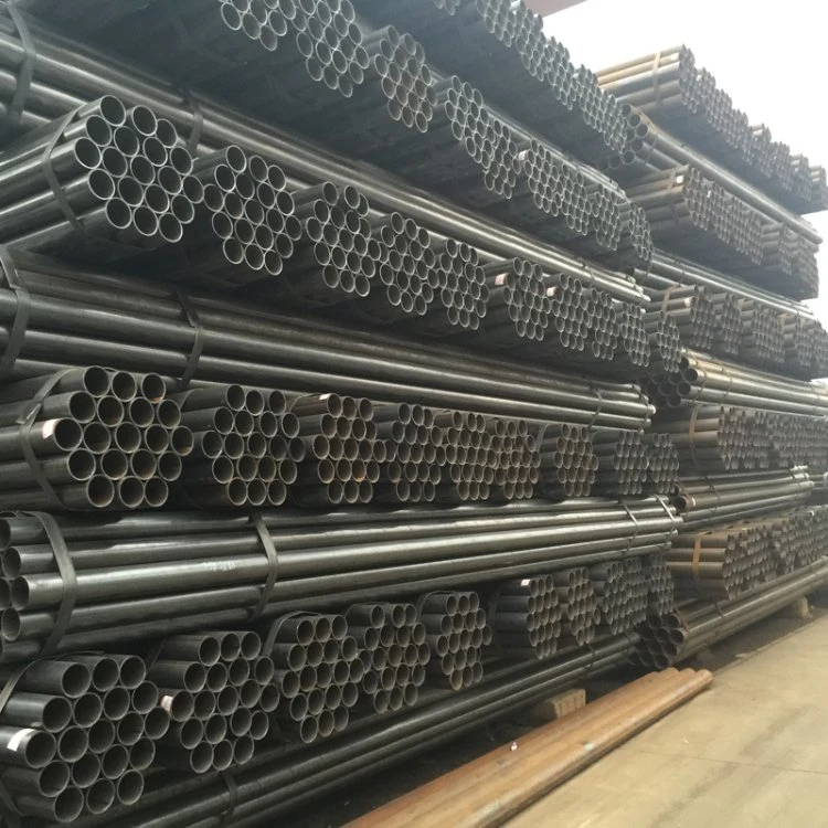Haus des niedrigsten Preis-ASTM A53/En10210/Q195/Q235/Ss400/DN15/DN40/48.3mm/Threaded/Painted/Galvanized/Oval/Green/Baugerüst-/Möbel-/Schwarzer/Kohlenstoffstahl-Rohr