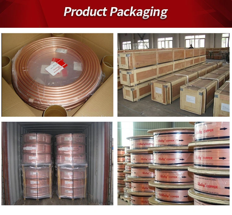 Nahtloses kupfernes rundes Rohr ASTM Uns C10100 rotes kupfernes Schlauch 1